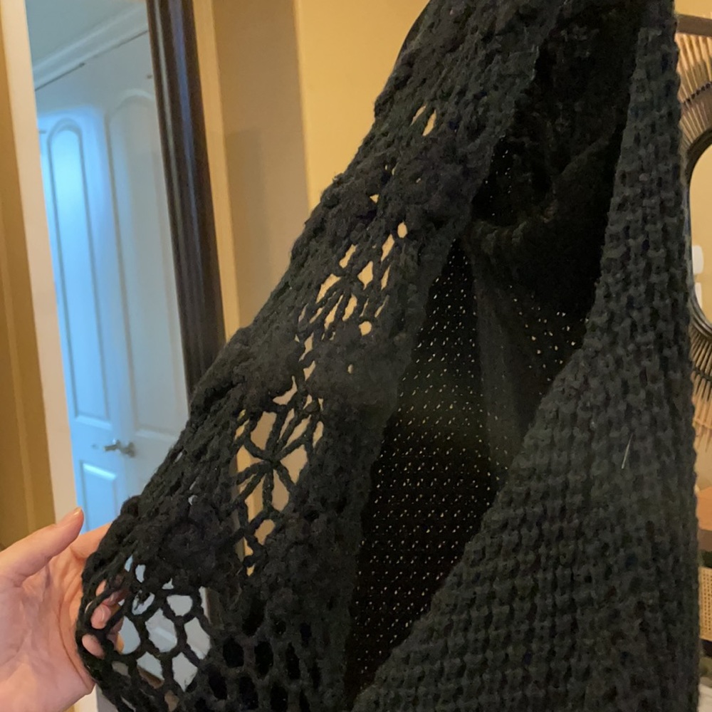 Open Back Turtle Neck Sweater - Picture 3 of 5